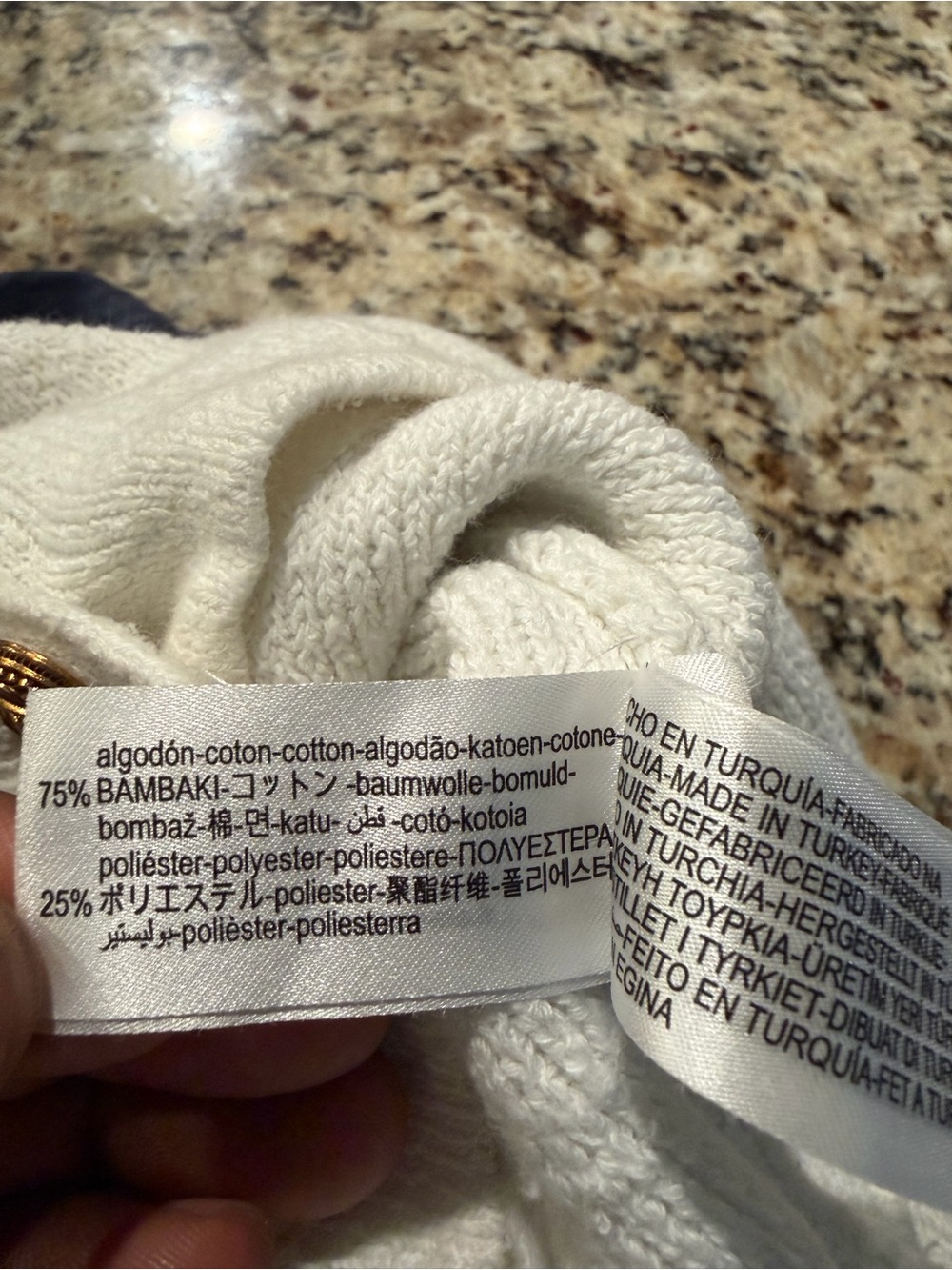 ZARA Cream Knit Cardigan Sweater Gold Crest Buttons Textured Cream Ivory Women's - Picture 2 of 8
